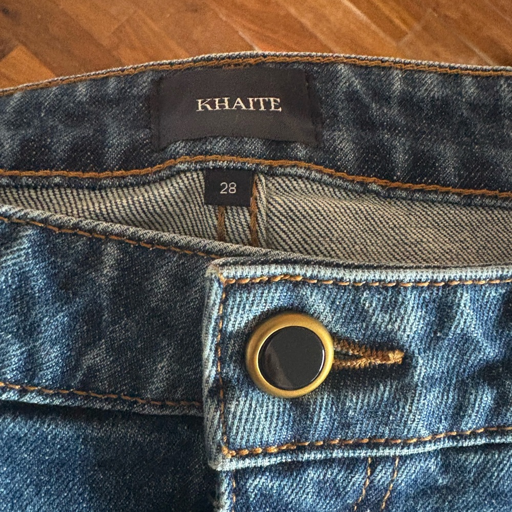 KHAITE Danielle Jean in Archer Size 28 Worn Once, Like New. $395